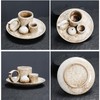 4 in 1 Ceramic Incense Burner Holder with Handle for