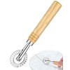 ZAMXHUG Toothed Pastry Wheel with Single Blade - 1 Piece