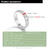 925 Sterling Silver Men & Women Wedding Band Engagement Ring