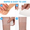 Wound Closure Strips, Pack of 50, Staple Plaster Strips, Skin