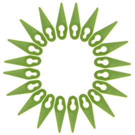 Spares2go Plastic Blades for Gtech ST01 ST02 ST04 ST05 ST20 Grass Trimmer Strimmer (Pack of 20)