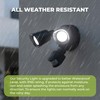 LUXFLY LED Motion Sensor Outdoor Light, 16W 1900LM 5000K Daylight,