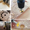 Meccion Carbide Forstner Drill Bit Wood Hole Cutter, Professional Woodworking