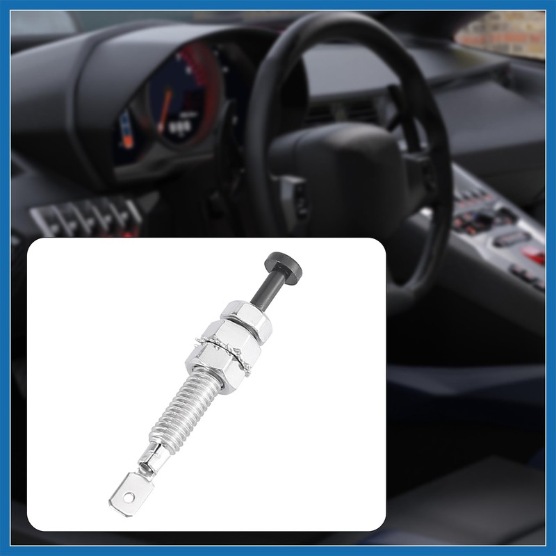 A ABSOPRO 2pcs Adjustable Door Pin Switch Car Auto Engine