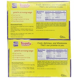 Lance Fresh Toasty Crackers with rich peanut butter sandwich crackers 40 pack