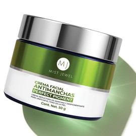 MIST JEWEL | Crema reductora de pigmentacion aclaradora para manchas faciales en la piel, antimanchas adicionado con ácido Glicólico y Salicílico para unificar el tono y reducir hiperpigmentación 50g