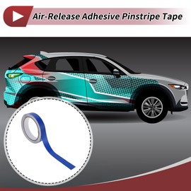X AUTOHAUX Pinstripe Tape 30mmx10m Car Stripes Pinstripe Decals for Car Motorcycle and Boat Racing Stripes DIY Stickers Matte Dark Blue 1 Pcs