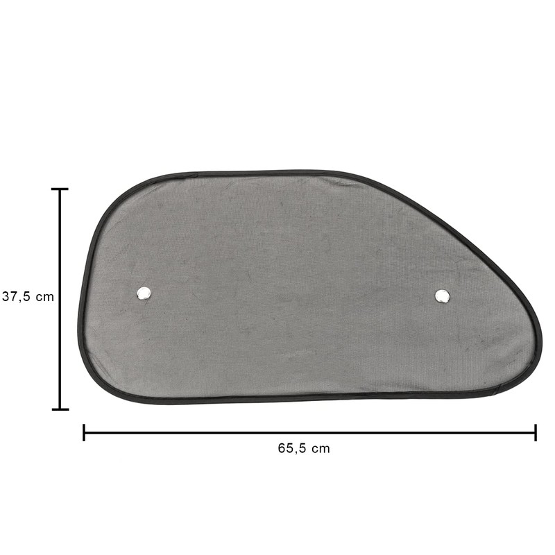 LST 2 x Sun Protection Front Window Sun Cover Transparent