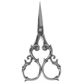 Other Sewing And Embroidery Supplies, Steel Gourd Shape Diy Vintage Small Embroidery Cutting Tools Retro Scissors Stainless Sewing And Embroidery Craft Collection (gray silver)