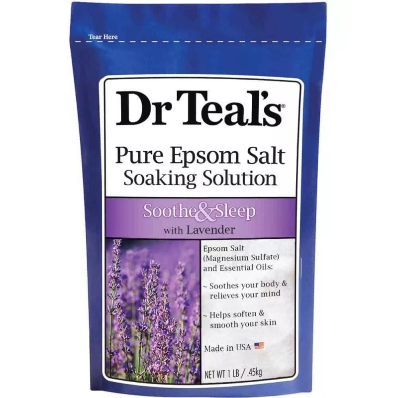 Dr Teal's Sales Para Baño Lavanda Epsom Dr Teals 2