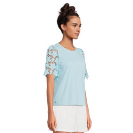 Lilly Pulitzer Women's Sebene Knit Top, Fresh Water Blue