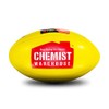 Sherrin AFLW Replica Training Leather Ball, Yellow, Size 4