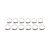 KUAFU 12 Pcs Universal 3" Aluminium Turbo Intercooler Piping &
