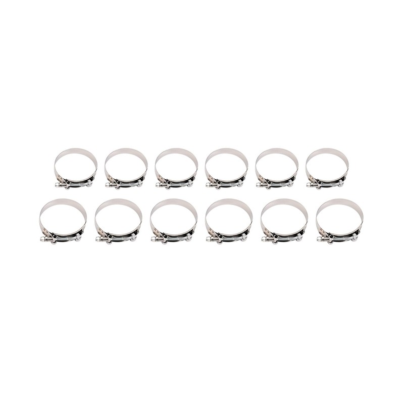 KUAFU 12 Pcs Universal 3" Aluminium Turbo Intercooler Piping &