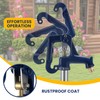 Solimeta 3.25FT Frost Proof Yard Hydrant, Freeze-Proof Outdoor Faucet, 12"