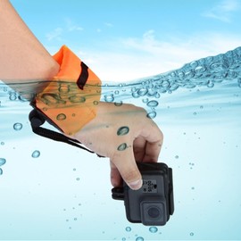 Hensych Adjustable Wrist Strap for Osmo Action/Action 2 Insta360 One R for Go-Pro HERO10/9/8/7/6/5/4/3/2/1, Xiaoyi and Other Action Cameras Orange