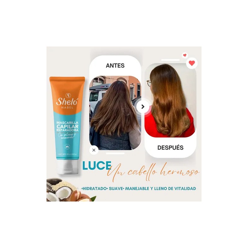 Kit Ampolletas + Mascarilla Reparadora Hidratación + Regalo
