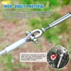 hannger Turnbuckle, 2 Pack 3/8" (M10) 304 Stainless Steel Turnbuckles