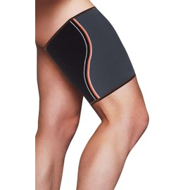 Aidapt Extra Large Elasticated Compression Rehabilitation Support for Hamstring and Quad Injuries, Strained and Pulled Thigh Muscles Aid for Men and Women