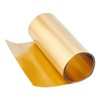OLYCRAFT Gold Brass Sheet Metal Foil Plate 0.1 mm Brass