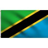 DMSE Tanzania Flag 2X3Ft Foot 100% Polyester 100D Flag