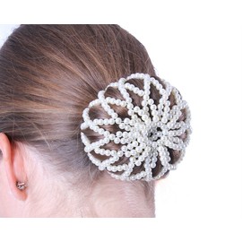 QHP Cap Pearl with Imitation Pearl Black