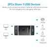 ChenYang CY KVM Bidireccional USB 3.0 Switch Selector 2 a