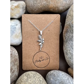 Fairy Necklace, Pixie Necklace, Tinkerbell Necklace, Fairies Necklaces, Fantasy Necklace, Fairy Gifts, Fairy, Tooth Fairy