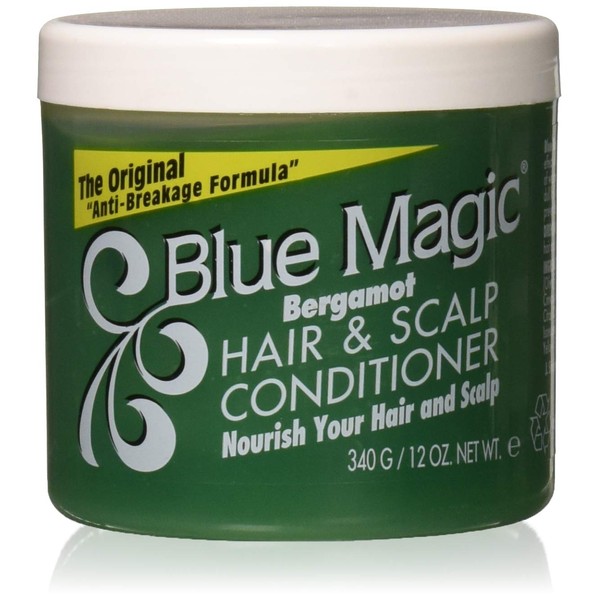 Blue Magic Conditioner, Hair & Scalp, Bergamot, 12 Oz