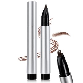 Erinde Lápiz de Cejas Líquido con Efecto Microblading, Duradero y Resistente al Agua, Rellena y Define Cejas Naturalmente con Aplicación Precis, Creación de una forma natural de cejas,#02