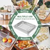 Baking Sheet with Wire Rack, Homikit 16" x 12" Stainless
