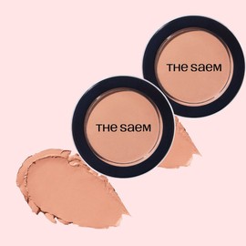 The Saem Cover Perfection Pot Concealer 6g, peach beige, 1 pack / 더샘 커버 퍼펙션 팟 컨실러 6g, 피치 베이지, 1개