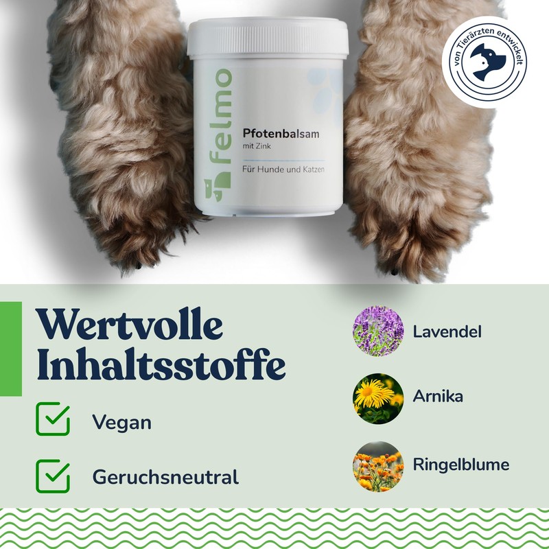 FELMO Paw Balm for Dogs & Cats (130 ml) -