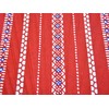 Marugame Fan (Japanese Pattern), Vertical Strip, Bamboo Fan, Kyoto Washi