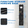 Grekos Hanging Closet, 11 x 51.18 Police Style Door Organizer