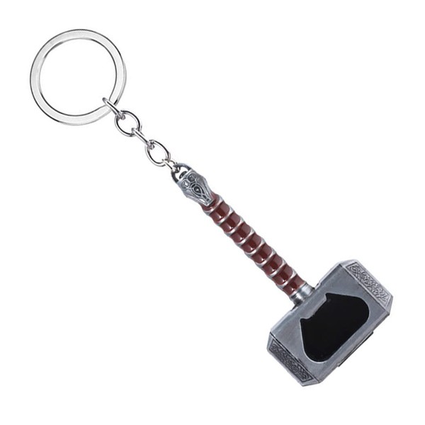 Xwbella KeyChain,Thor Hammer Key Chain Metal Key Ring, Cool Gifts