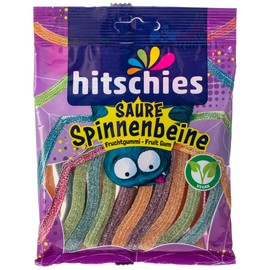 Hitschler Spinnenbeine 1 x 125g, Veganes Fruchtgummi