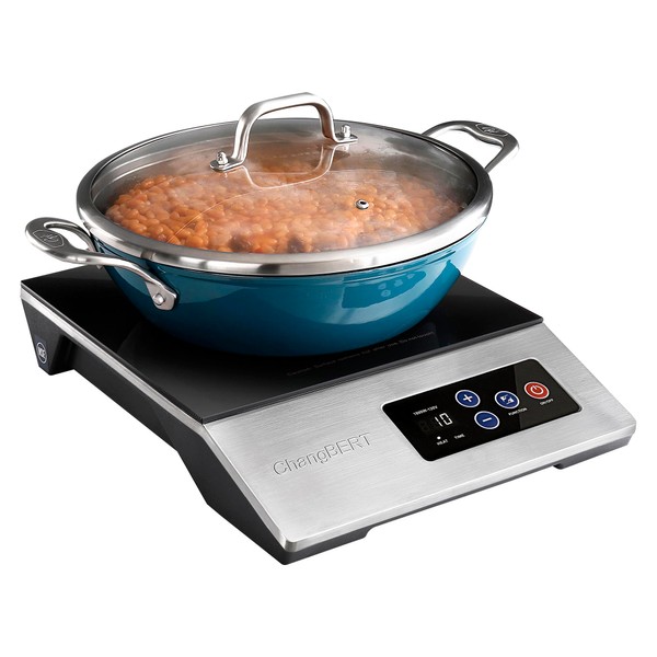 CHANGBERT ChangBERT 1800W Commercial Grade Induction Cooktop, NSF Certified Portable