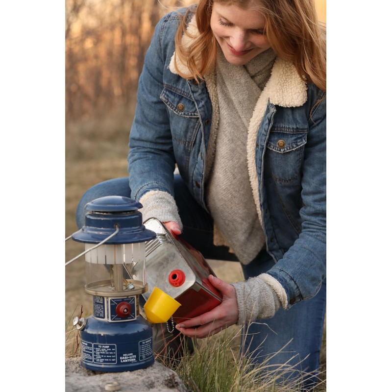 Coghlan's High-Strength Polypropylene Funnel with Brass Strainer, Ideal for Refilling