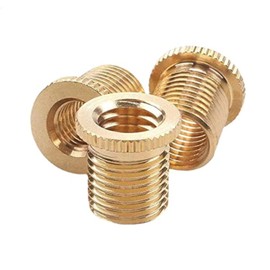 WENJTP 3PCS Shift Knob Thread Adapters M8 X 1.25 to M12 X 1.25 OD Thread Gear Shifter Knob Screw HTRACING