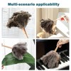 Feather Duster, Feather Dusters for Cleaning Ddzmz Fluffy Natural Genuine