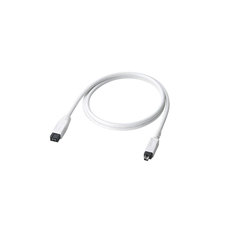 erekomu IEEE1394b FireWire800 Cable 9pin - 4pin 1.0 m White