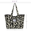 Nomadra Tote Bag, Leopard Pattern, Mother's Bag, Women's, Leopard, Animal,