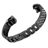 Stainless Steel Bracelet Women Inlay Rhinestones Wristband Wrist Decoration for