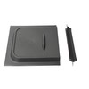 TNITRIB Rv Screen Door Slider Panel Black Plastic Rv Screen
