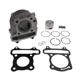 Cylinder Kit VANEZ GY6 50 CCM Compatible with Daelim Beagle, Explorer Formula OneJinlun JL50QT