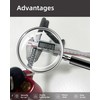 Dodomes Steering Wheel Lock Anti-Theft Heavy Duty Secure Car Device,