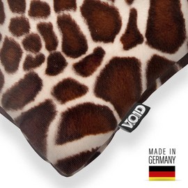 VOID Giraffe Pattern Safari Cushion Cover Sofa Cushion Decorative Outdoor Cushion Decorative Cushion Size: 60 x 60 cm