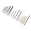 16Pcs Wooden Cement Metal Drill HSS Twist Masonry Woodworking Set