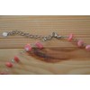 Chic-Net ladies necklace Murano glass flowers rectangle beads glass beads